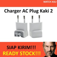 ELECTRIC END PLUG HEAD CHARGER MACBOOK IPAD APPLE AC PLUG 2 LEGS