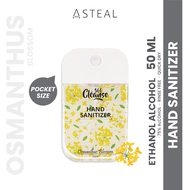 Cleanse360 Osmanthus Blossom Scent Card Pocket Hand Sanitizer 75% Ethanol Alcohol [Liquid/Spray - 50ml]