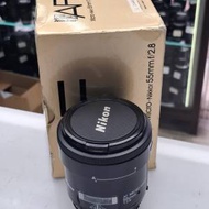 NIKON AF MICRO NIKKOR 55MM F2.8 95% NEW