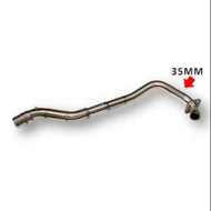YAMAHA Y15ZR V1 V2 Y15 EXHAUST MANIFOLD 35MM-51MM STAINLESS STEEL