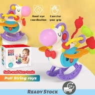 Early Baby Workout Toys Unicorn Drawstring Toys Educational Toys for Kids 3 to 6 months