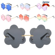 JAROV Fashion Sun Glasses Flower Sunnies Funny Rimless Photo Glasses