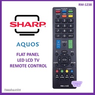 Offer Sharp Aquos LED TV remote control RM-L1238 Sharp Aquos flat panel remote TV replacement