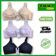 WOMEN NON SPAN BRA SOFT LACE COTTON READY STOCK SIZE 34/44 ( 368 )/ BRA WANITA TIADA SPAN SIZE 34/44