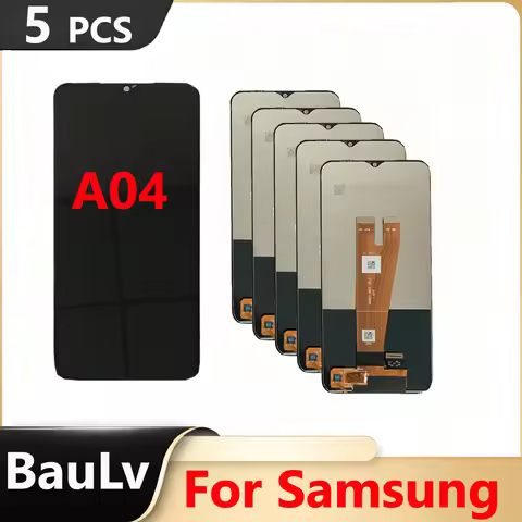 Wholesale 5 Pieces/Lot LCD For Samsung A04 A045 A045M A045F A045F/DS Display Touch Screen Digitizer 