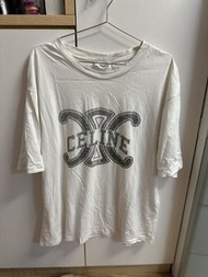 Celine 白色短袖T恤