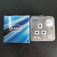 KAWA 13A/15A 1 Way Switched Socket-outlet (13A/15A  Metal Clad Switch Socket)