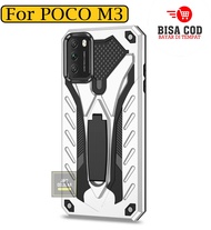 Case Untuk Xiaomi Poco M3 Kickstand Transformers Robot Hardcase