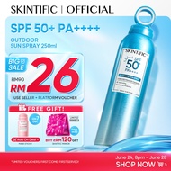 SKINTIFIC Outdoor Sun Spray Sunscreen Mist SPF50+ PA++++ Light Sweatproof Waterproof UV Protection 5
