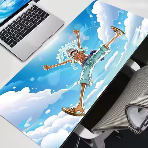 One Piece Monkey·D·Luffy Mouse Pad Large Gamer XXL Keyboard Desk Mouse Mat Carpet Rubber Tapis Souri