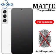 Matte Tempered Glass Samsung Galaxy S24 Plus S23 Fe S22 5G Note 20 S21 S20 Anti Fingerprint Screen Protector