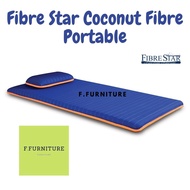 Fibre Star Coconut Fibre Portable / Foldable Mattress- Single Size (90cm X 190cm X 7cm) - 3 x 2 Tilam