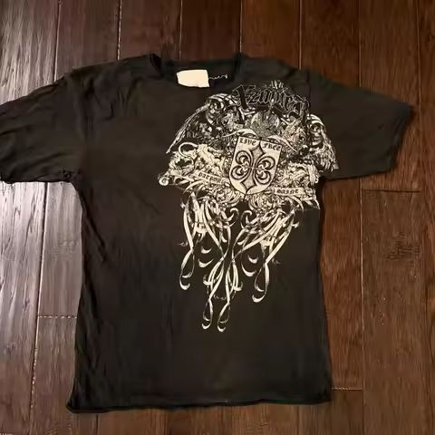 Vintage Xtreme Short Sleeves Man Y2K American Fashion Trend Baggy T Shirt