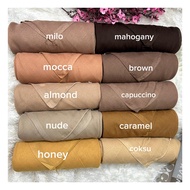 Varisha vintage paris square hijab tudung bawal cotton by NC_VEIL