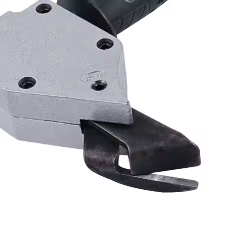 Electric Drill Plate Cutter Easy Grip Sheet Metal Cutter Tools for Drill Steel with Handle Metal Nib