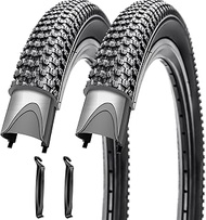 SIMEIQI Pair Bike Tires for Kids 12"/14"/16"/18"/20"x1.95" Compatible with 14"/16"/18"/20"x1.75"/1.9