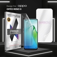 Hybrid Glass Anti Gores Hydrogel Oppo Reno 8 4G 5G Reno8 4G 5G