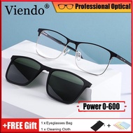 Clip On Sunglasses Magnetic Myopia Glasses With Degree Polarized Sunglasses Men/Women Shades Spectac