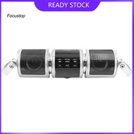 FOCUS Waterproof Motorcycle MP3 Bluetooth-compatible FM Radio Stereo Speaker Audio Music Player