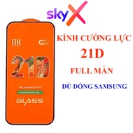 Samsung 21D full screen tempered glass S22 S22plus S21 S21plus Note 20 Note 10lite S20 FE S21FE A73 