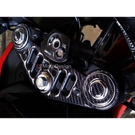 Embossed Sticker Carbon Protector Pad Triple Clamp Triangle R15 V3 R15 V3 Accessories