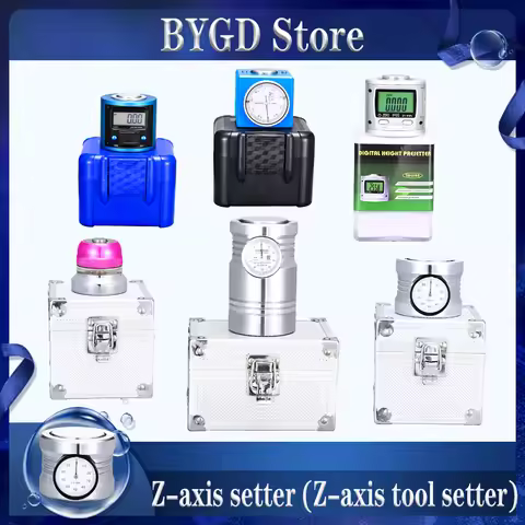 BYGD Z-axis setter, Z-axis tool aligner, magnetic Z-axis zero position locator. tool calibration too