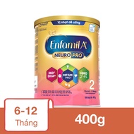 Sữa bột Enfamil A+ Neuropro số 2 400g (6 - 12 tháng)