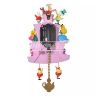 Ready Stock Shanghai Disneyland Daigou Alice in Wonderland 70th Anniversary Decoration Wall Clock Co
