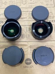SONY 超廣角轉接鏡VCL-ECU2 + 魚眼轉接鏡VCL-ECF2