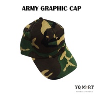 Cap/ Army Graphic Cap/ Topi Unisex