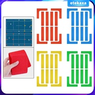 [Etekaxa] Pickleball Court Line Marker Set Equipment Badminton Court Line for Soccer