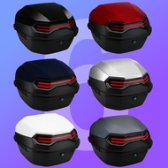 [Shock-Resistant] Motorcycle Tail Box Motorcycle Trunk Motorcycle Storage Box Motorcycle Tail Box El