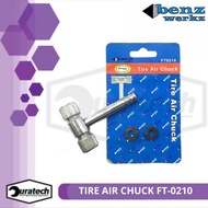 benz Werkz Tire Air Chuck FT-0210 Short T-Shaped Inflator Head BZ-5210 Tire Air Chuck Short T Model 