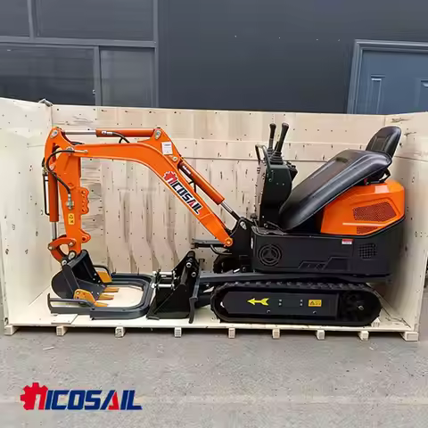 Mini 1.2ton Crawler Excavator High Quality EPA EUR5 for Animal Husbandry Facilities Construction Min