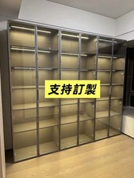 訂製玻璃展示櫃#儲物櫃#手辦展示櫃#玩具模型展示櫃Glass display case