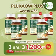 (โปร 3 แถม 3 )พลูคาว พลัส คุณวรา Plukaow Plus Khun vara (3 แถม 3 ) เสริมสร้างภูมิและต้านไวรัส (สินค้