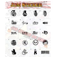 jdm Car sticker 10CM X10CM