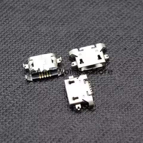 10pcs Micro USB 5pin B type Female Connector For Mobile Phone Micro USB Jack Connector 5 pin Chargin