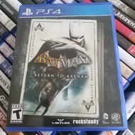PS4 GAME BATMAN RETURN TO ARKHAM (2 GAMES: ARKHAM ASYLUM & ARKHAM CITY) [USED]