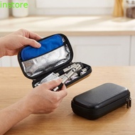 INSTORE Insulin Cooler Travel Case, Shockproof Waterproof Insulin Cooling Box, Reusable Wear-resista