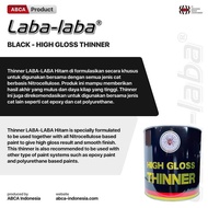 Thinner tiner High Gloss Laba Laba Hitam Pengencer cat duco 4.5liter