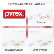 Pyrex Casserole 1.4L with Lid