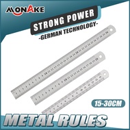 MONAKE German Tools Metal Rules15/20/30CM Iron Ruler Metal Ruler Stainless Steel Ruler Ruler Ruler