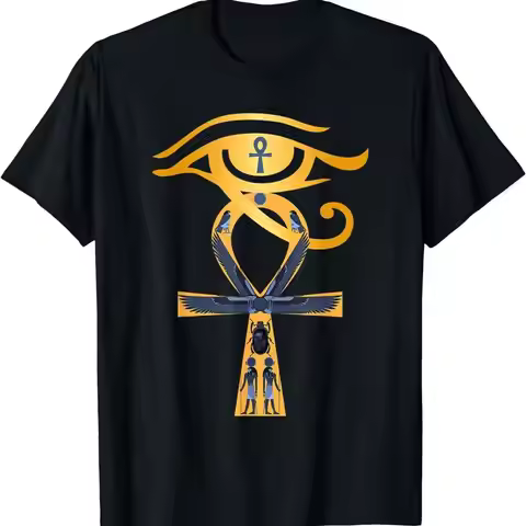 NEW LIMITED God Eye of Horus Ankh Egyptian Symbol Ancient Egypt T Shirt