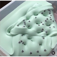 Minty choco thick original slime, slime kit, slime for kids, fluffy slime, cloud slime, thick slime 