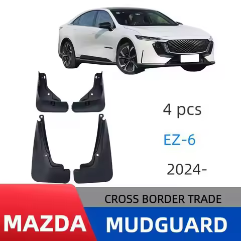 Mudguards For Mazda EZ-6 2024 Mud Flaps Mudflap Front Rear Fender Anti-splash Mudguards Guard Splash