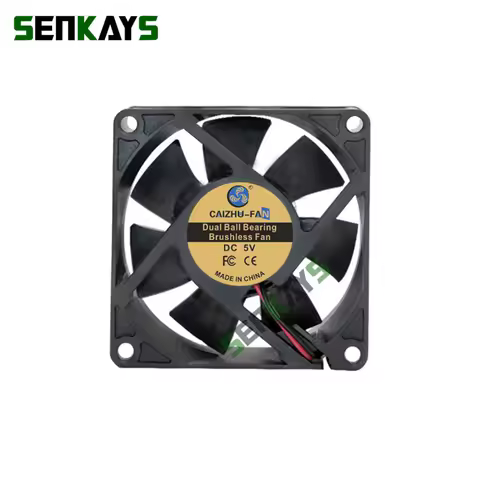 Dual Ball Bearing 7025 70MM 70*70*25MM DC 5V 12V 24V Cooling Fan Comptuter CPU Cooling Fan Case Cool