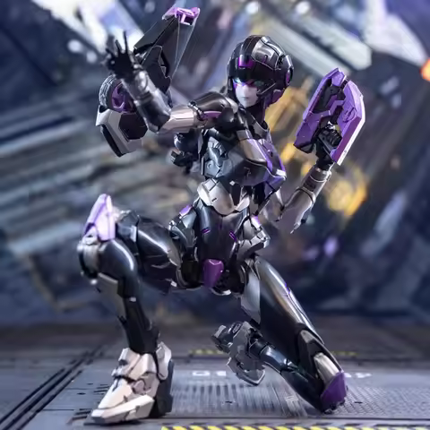 In Stock M66337 Transformation Robot Model Charmaine M Darkened Skye Arcee Anime Action Figures KO R