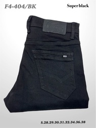👖กางเกงยีนส์ผู้ชายF4 รุ่นF4-404 Slim Fit ทรงขากระบอกเล็ก MADE IN THAILAND #งานขึ้นห้าง #งานป้าย