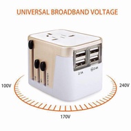 4 Port USB Universal Multifunction Travel Adapter